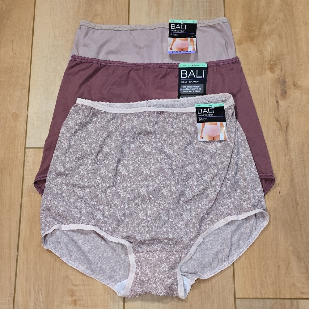 Bali Skimp Skamp Brief Underwear 2633 Size XL/8